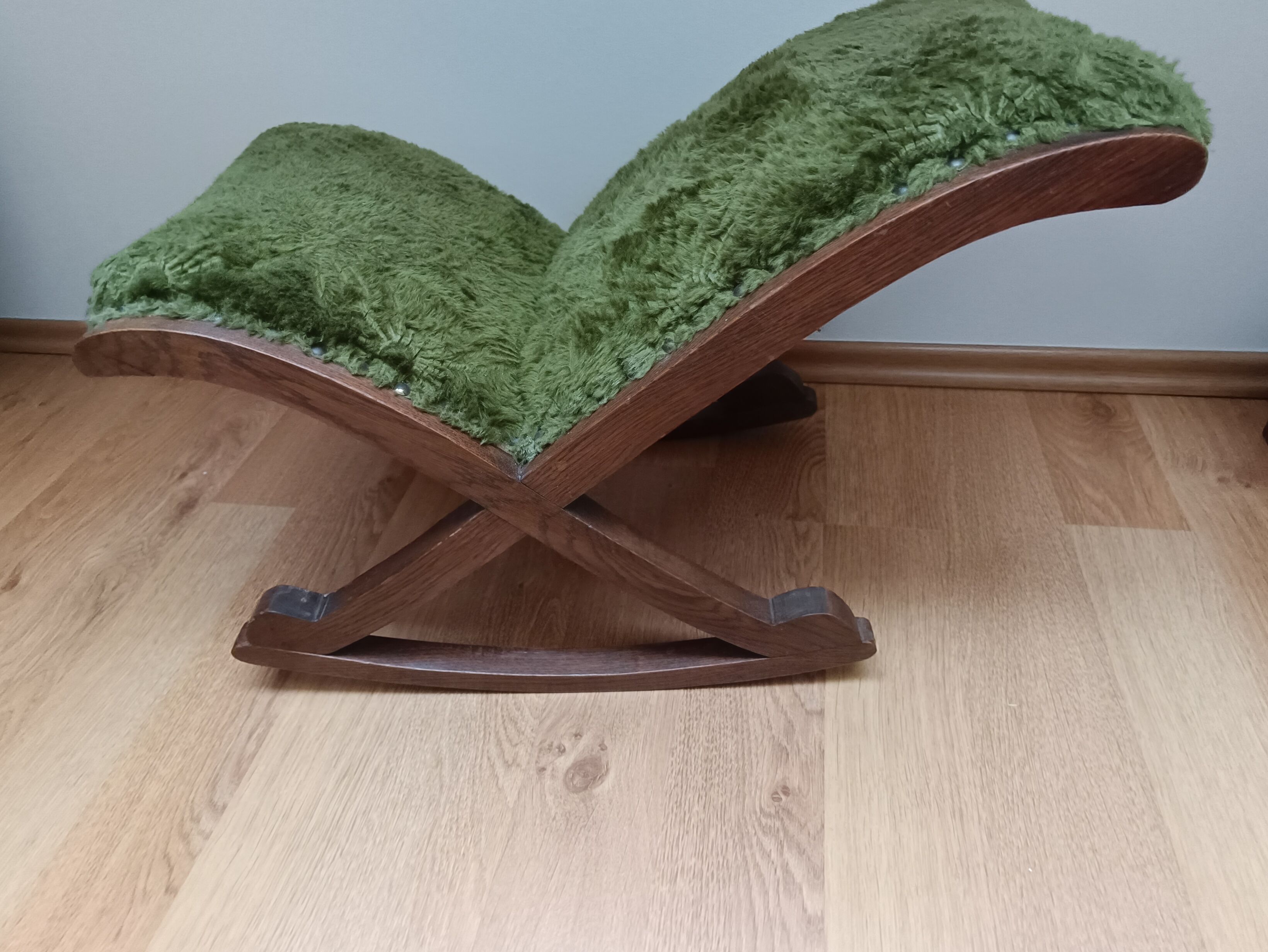 Rocking footrest. 50s