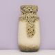 Vintage black and white west germany vase scheurich