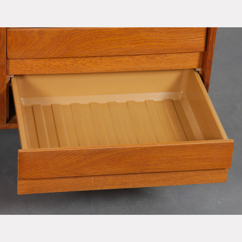 Vintage oak sideboard by Jiri Jiroutek, model U-458, 1960