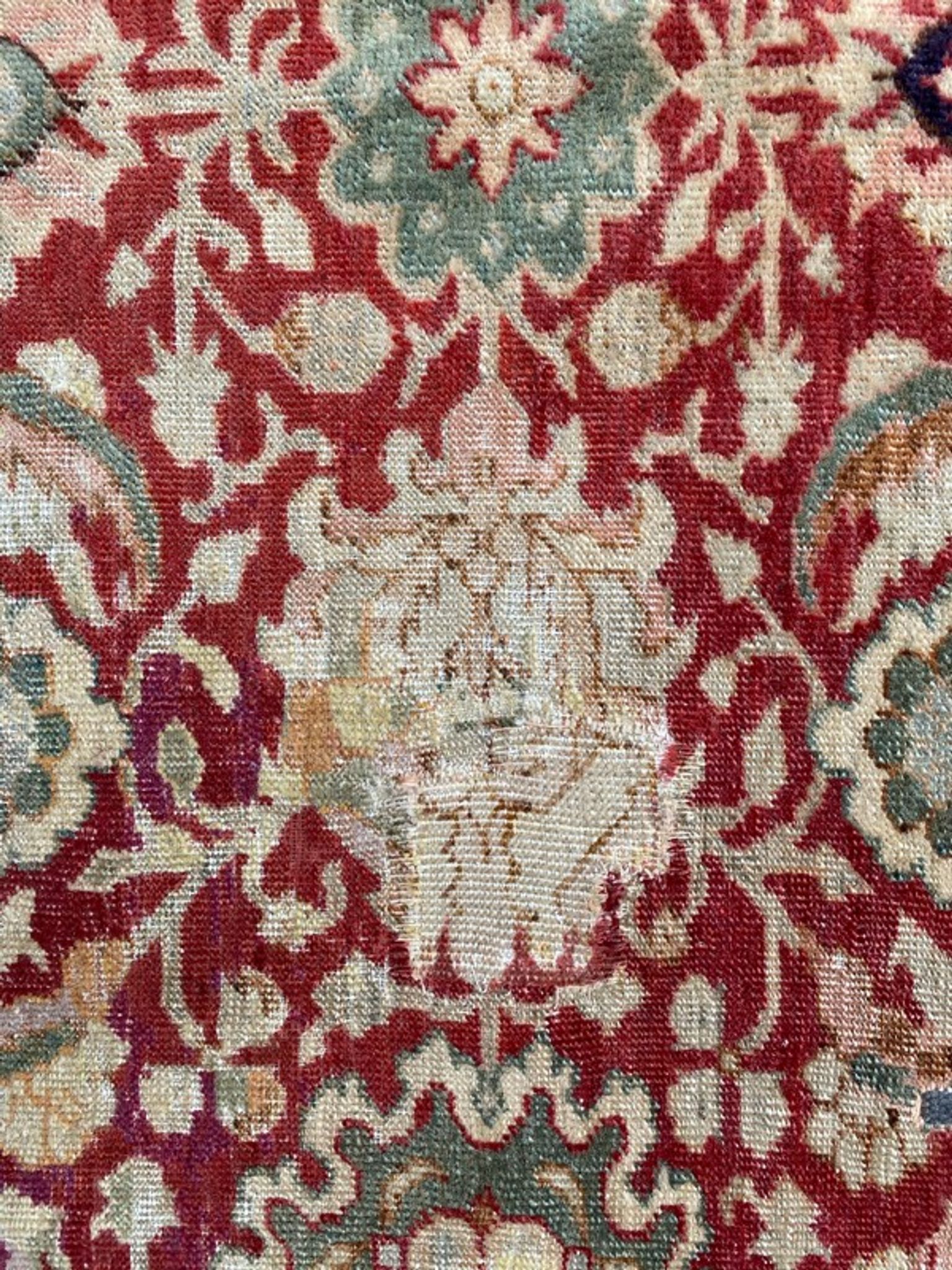 Ancient turkish carpet 138x190 cm