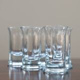 Crystal liqueur glasses, set of 6, 1970