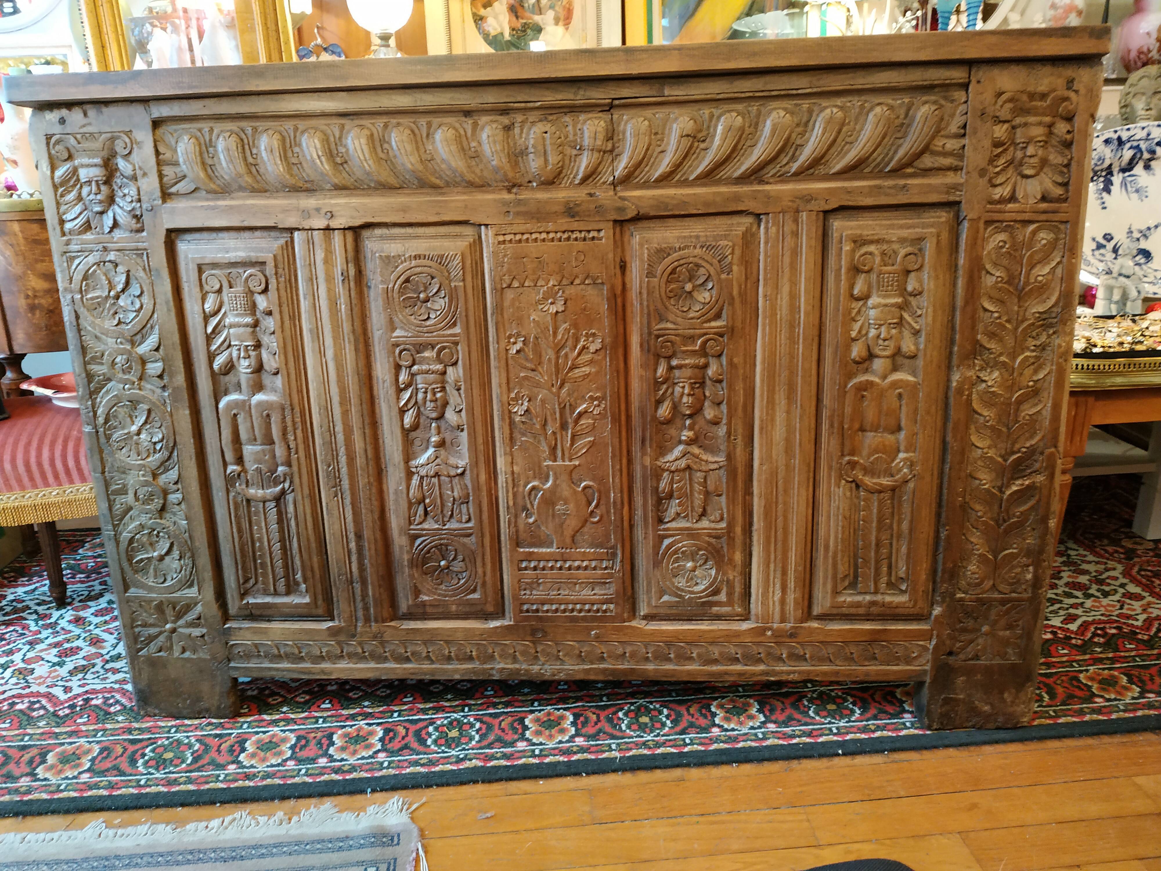 18th Century oak woodwork