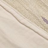 Tapis Kilim Minimaliste Beige Naturel à Motifs Ethniques, 164x225 Cm