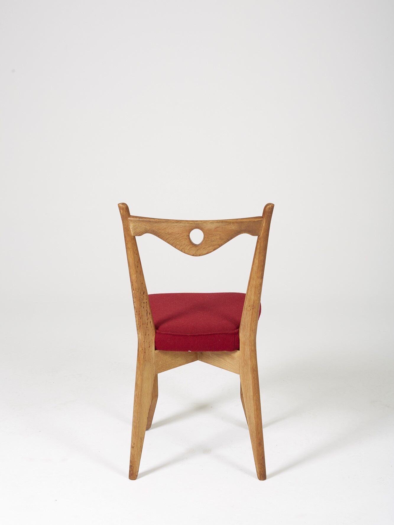 Pair of chairs Guillerme and Chambron 1960s