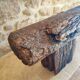 Century-old solid oak bench