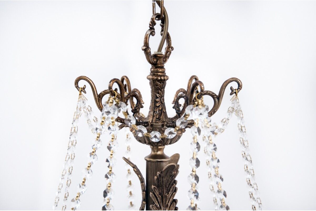 Crystal chandelier, France, 1940s