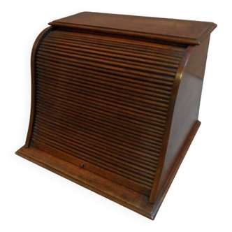 Vintage filing cabinet with roller shutter