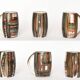 Vintage orangeade service in ceramic by "Fenice" from Albisola.