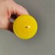 Two Holmegaard ‘Palet’ salt and pepper shakers. Michael Bang, yellow 1960s