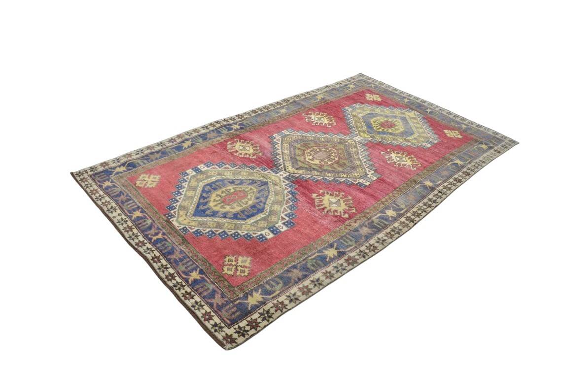 Vintage Handknotted Area Carpet