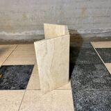 Travertine coffee table