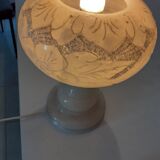 Vintage alabaster lamp 70s