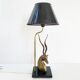 Vintage antelope lamp 1970