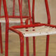 Pair of Tolix T4 guinguette chairs