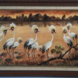 Old signed oil painting