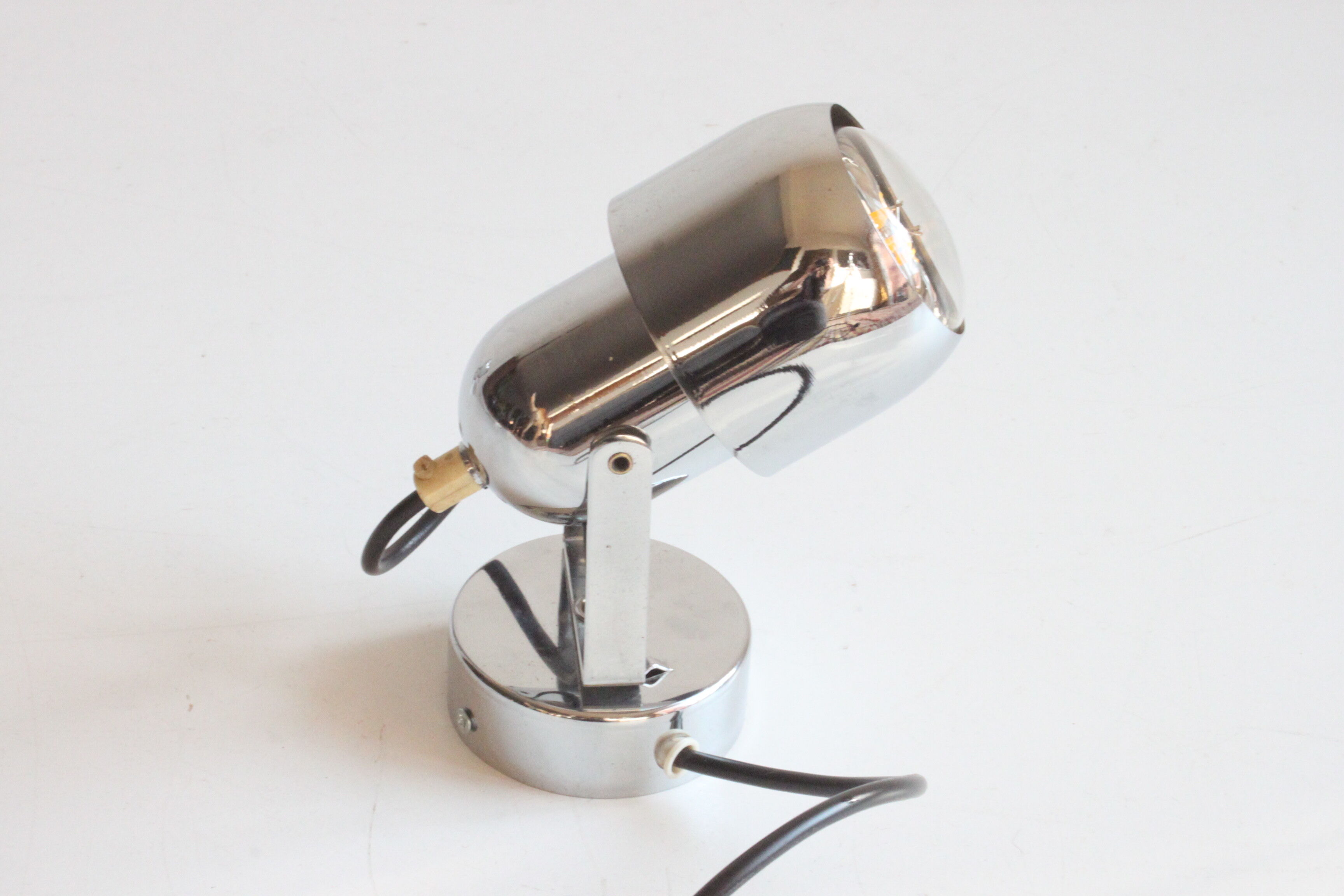 Space age chrome spotlights by Massive Belgium 1960s 70s