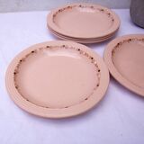 6 Betty Longwy soup plates