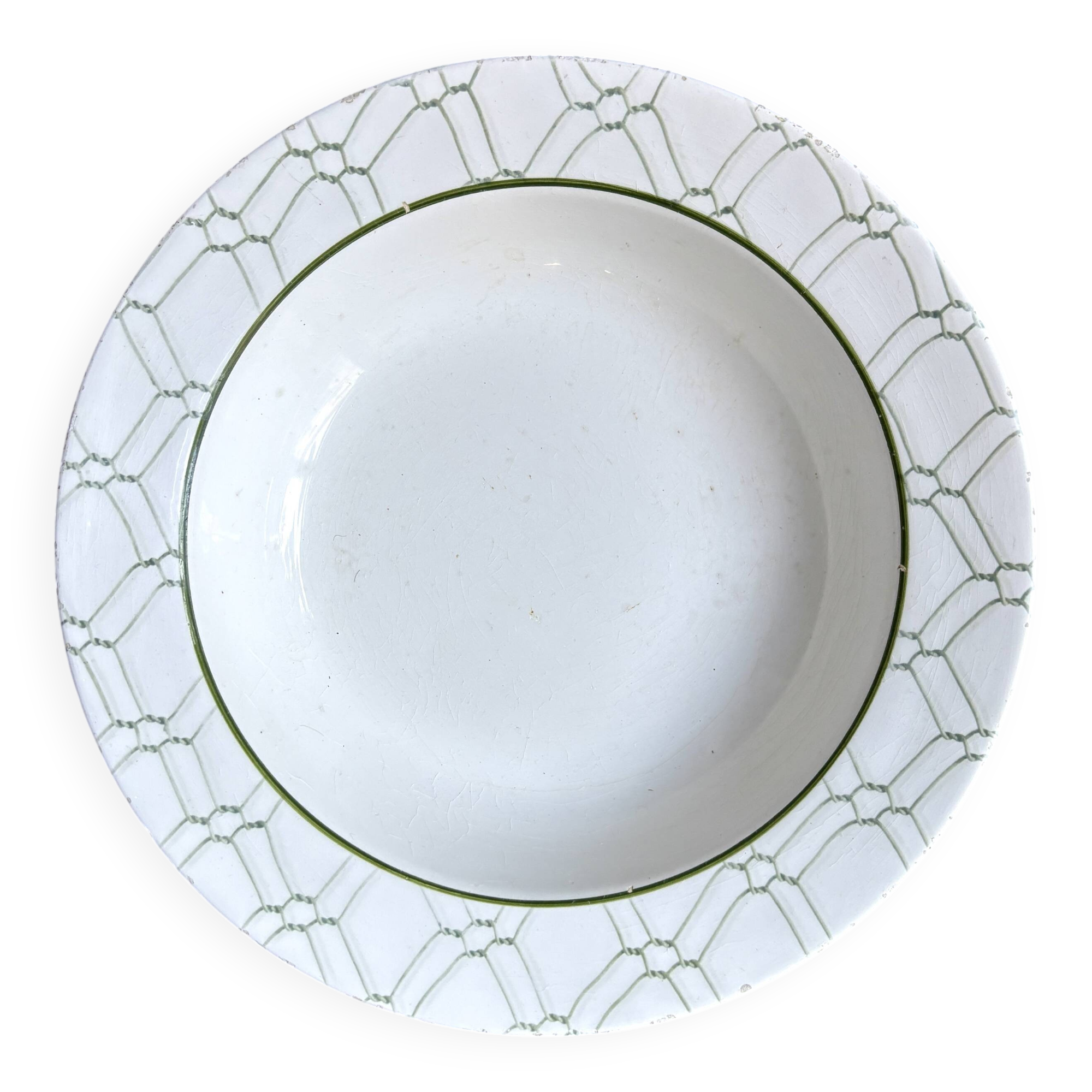 Small round hollow dish by Christian Dior in Italian earthenware