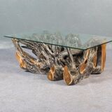 Table basse bois naturel