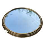 Vintage gold mirror round top