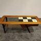 Vintage hidden bar coffee table by Alfred Hendrickx for Belfom, 1950s