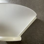Ghiplen Ghidini wall lamp from the 70s in frosted glass and metal