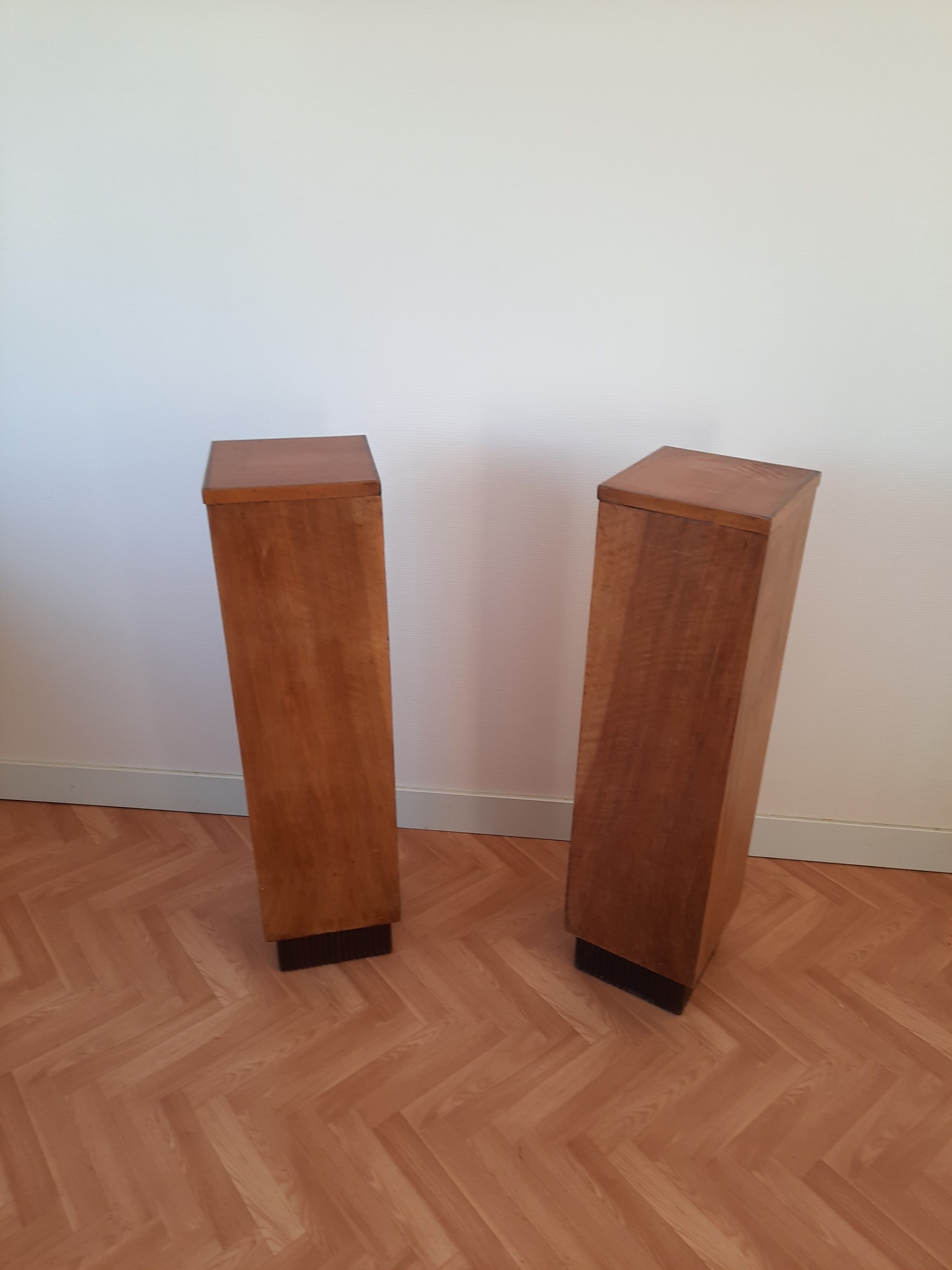 Pair of 1930s columns
