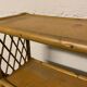 Rattan bookcase shelf