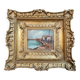 Old frame with Orientalist painting