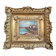 Old frame with Orientalist painting