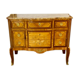 Commode Transition pink marble top Breche d'Aleppo