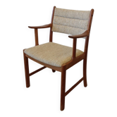 Scandinavian armchair in teak