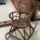 Fauteuil à bascule enfants rotin