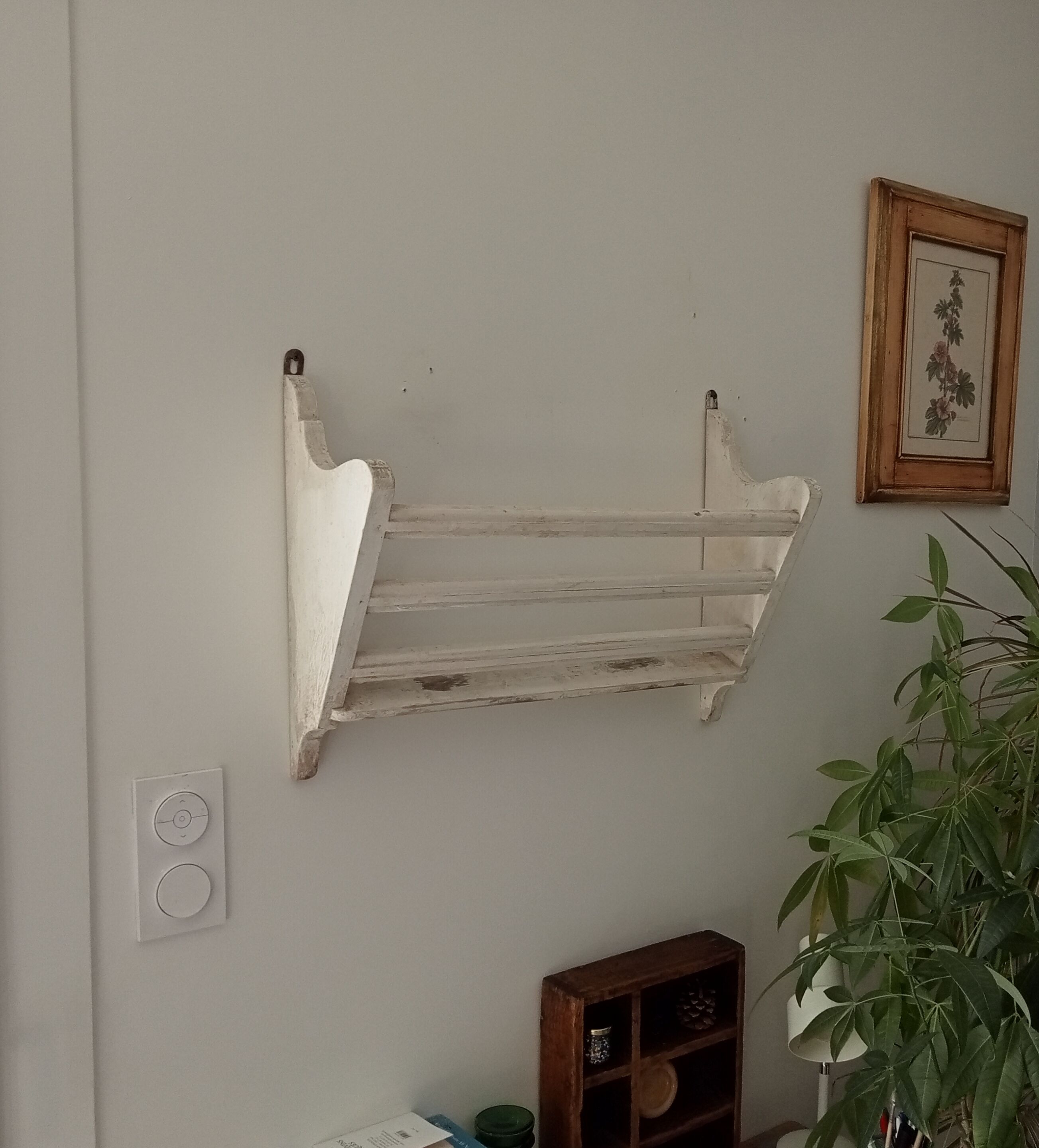Old wall shelf