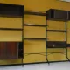 Modular library Urio in teak by Ico & Luisa Parisi for MIM, Rome, 1960s.