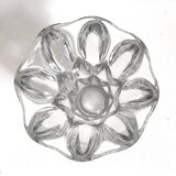 PIerre D'Avesn crystal honeycomb vase Height 20.7 cm