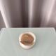Vintage Banded Onyx Ashtray – Italy, 1960s–1970s
