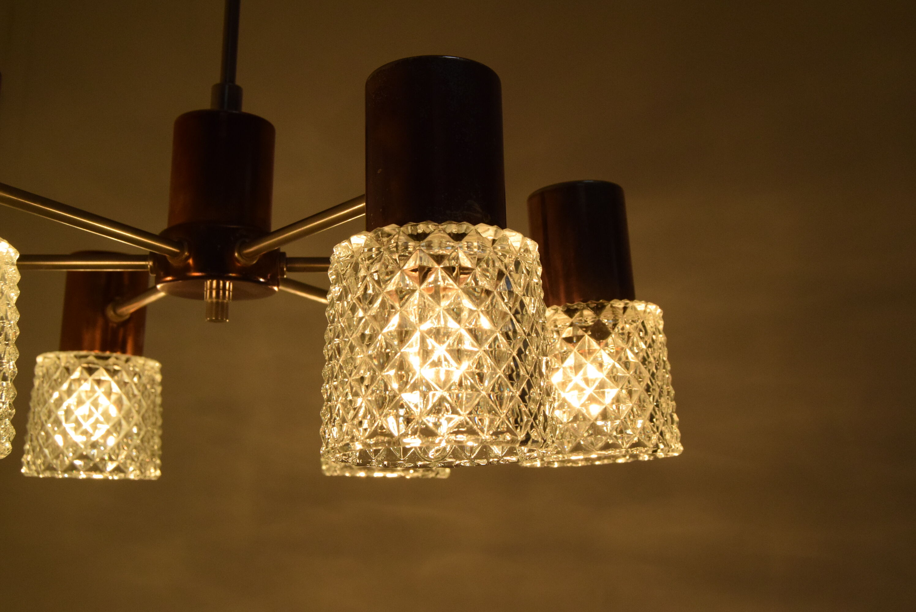 Mid-century Chandelier by Kamenicky Senov,1960's.