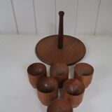 Set of 6 Danish vintage style set set set 1960s