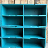 Large vintage wooden mail sorter (refurbished)