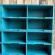 Large vintage wooden mail sorter (refurbished)