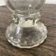 Bonbonnière en verre , bocal en verre avec couvercle