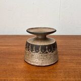 Danish Scandinavian pottery vase from the mid-century Lovemose Denmark, 1960s.