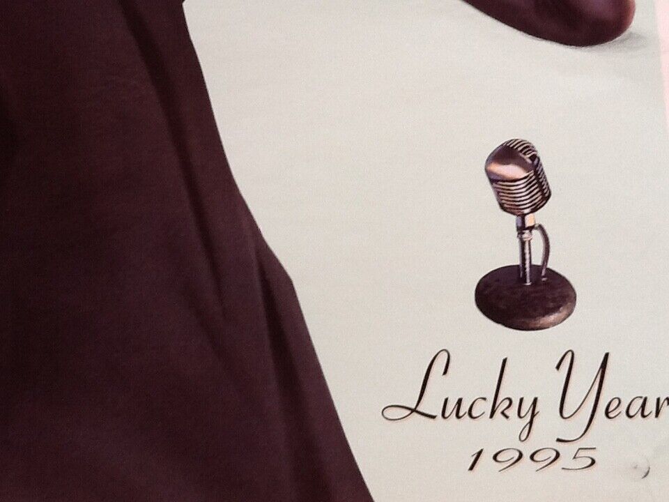 Pin-up poster display lucky year 1995 format 610x450mm