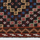Blue & Burgundy Tribal Kilim Rug, 181x295Cm