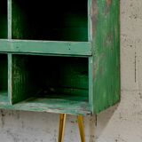 Workshop furniture – with green lockers