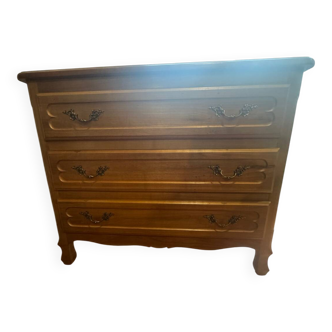 Solid wood chest of drawers
