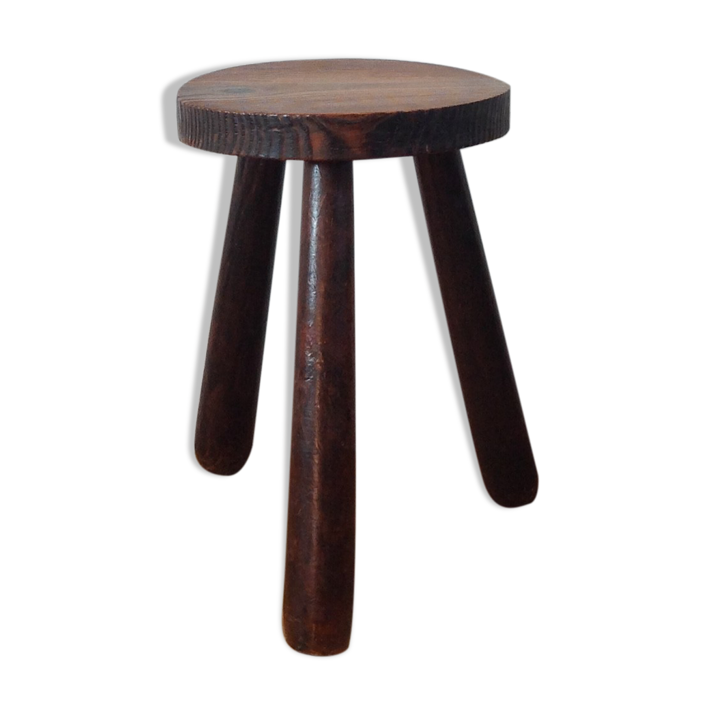 Brutalist trafficking tripod stool
