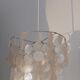 Mother-of-pearl pendant lamp 1970 vintage
