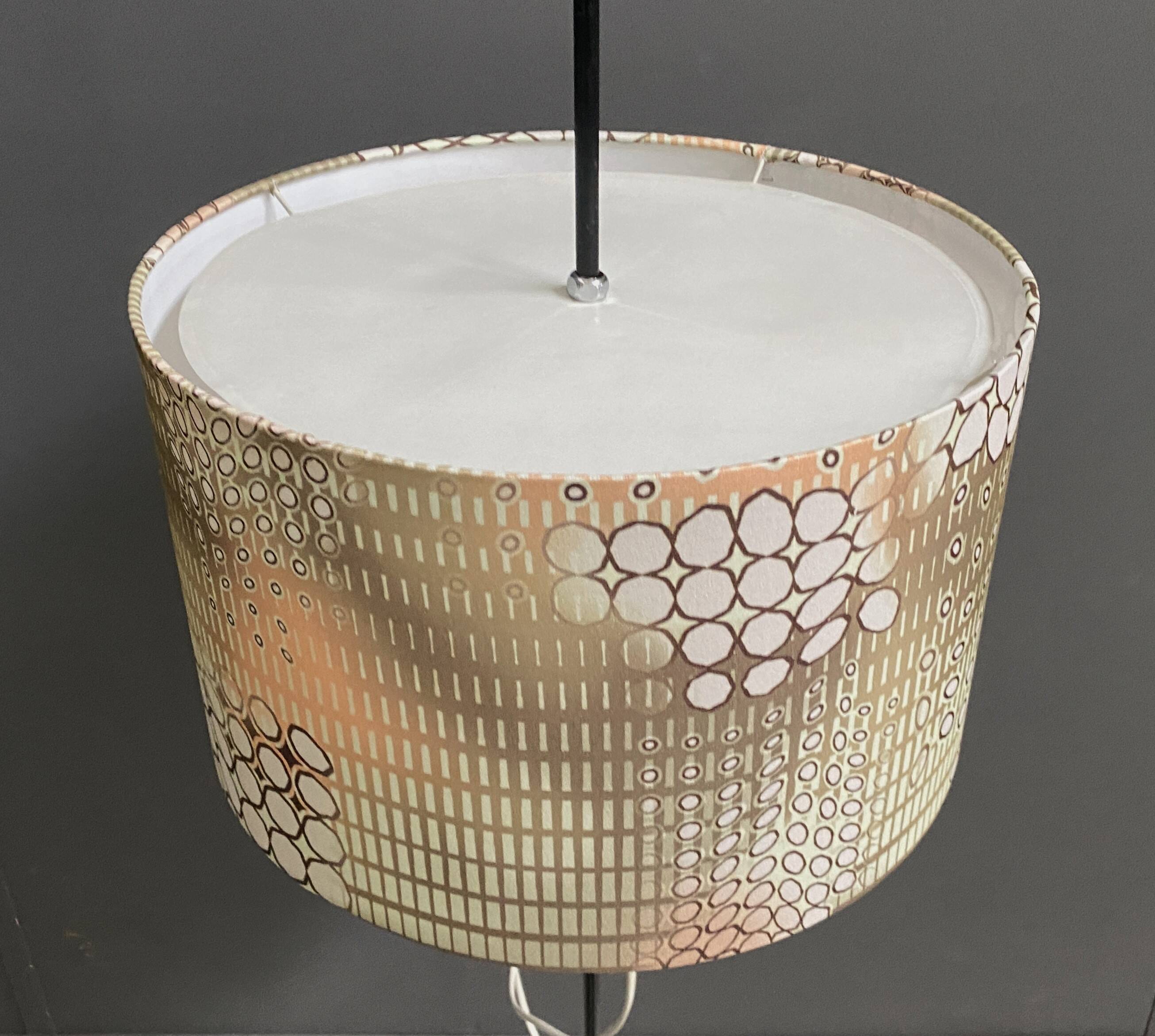 VEB Floor lamp 1960s black tripod base